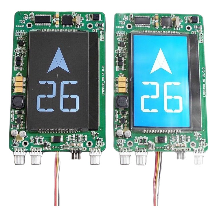 4.3 Inch LCD ڈسپلے بورڈ OTIS لفٹ کے پرزے اور لوازمات