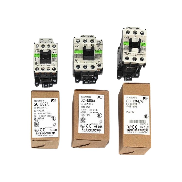 Fuji AC DC contactor لفٹ پارٹس ایلیویٹر ایکسسریز