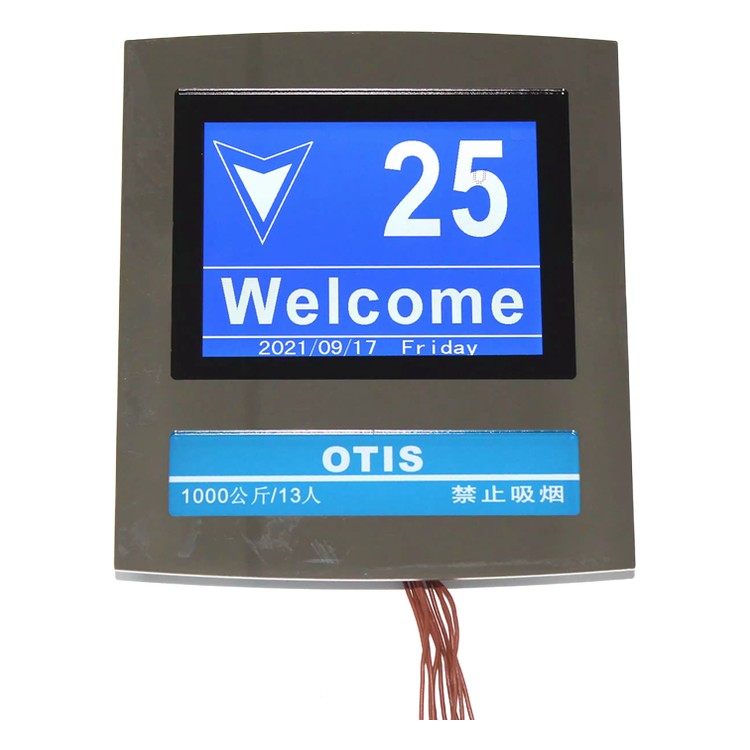 LCD ڈسپلے اسکرین OTIS ایلیویٹر پارٹس لفٹ ایکسیسریز