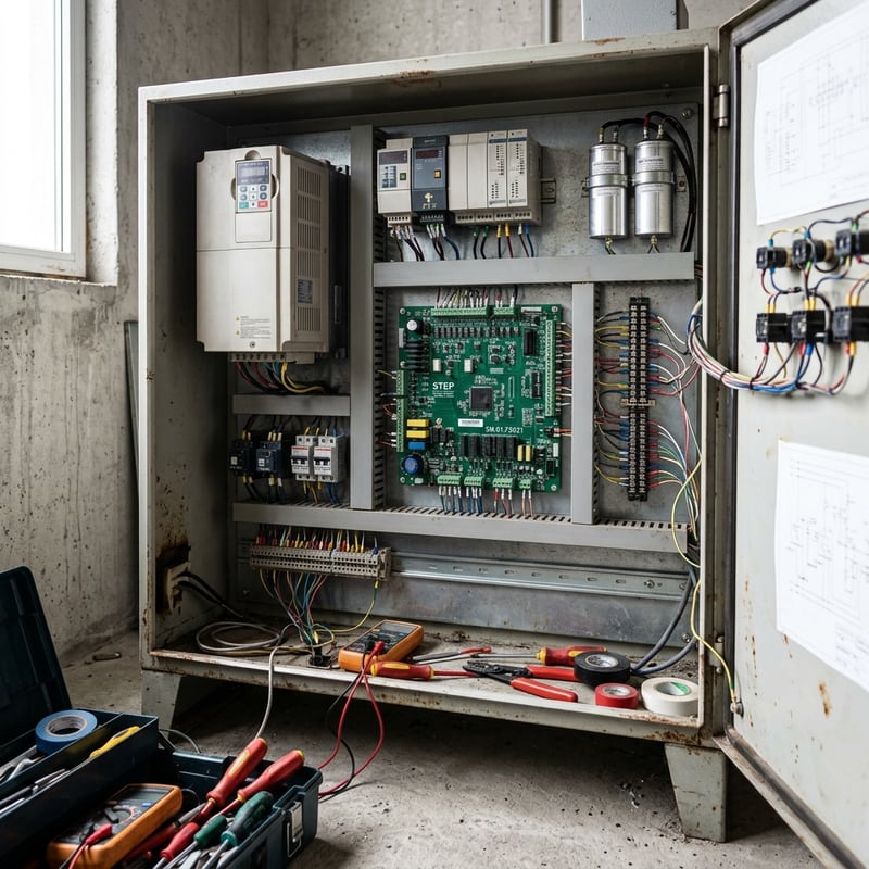 STEP SM.01.F5021 کنٹرول بورڈ تنصیب