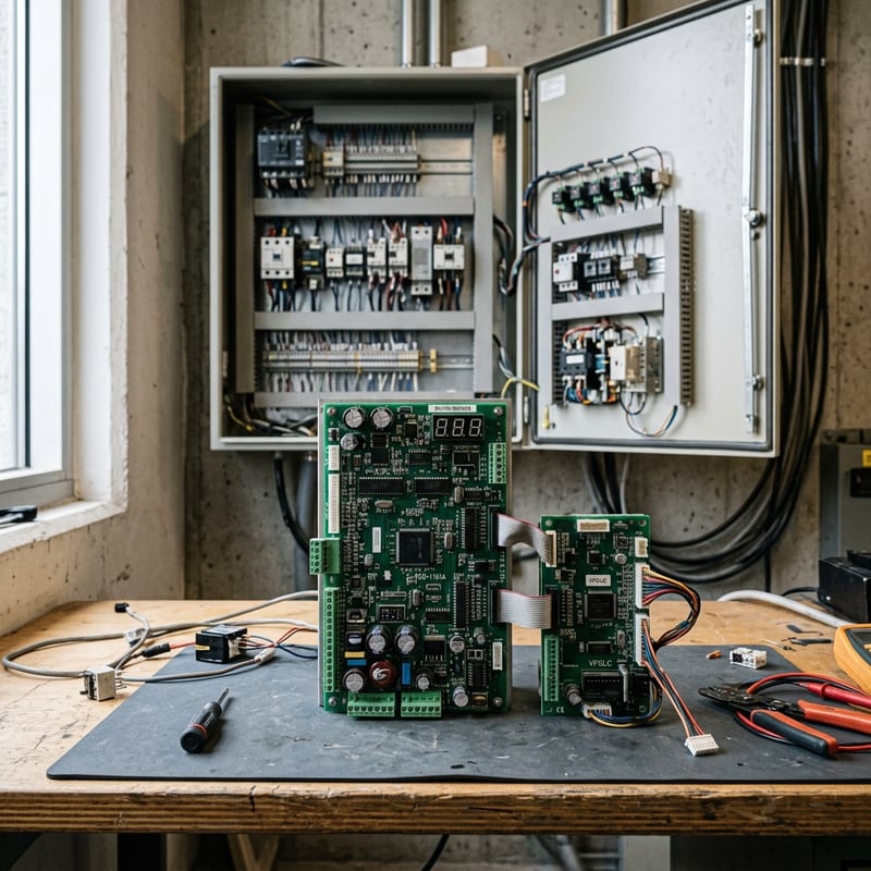Mitsubishi KCD-1161A P1 Board کی تنصیب